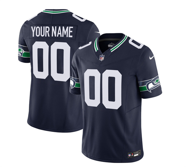 Men & Women & Youth Seattle Seahawks Active Player Custom 2023 F.U.S.E. Navy Limited Football Stitched Jersey,We sell and wholesale Men & Women & Youth Seattle Seahawks Active Player Custom 2023 F.U.S.E. Navy Limited Football Stitched Jersey on line form chian!